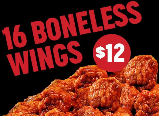 Order Our Boneless Meal Deal